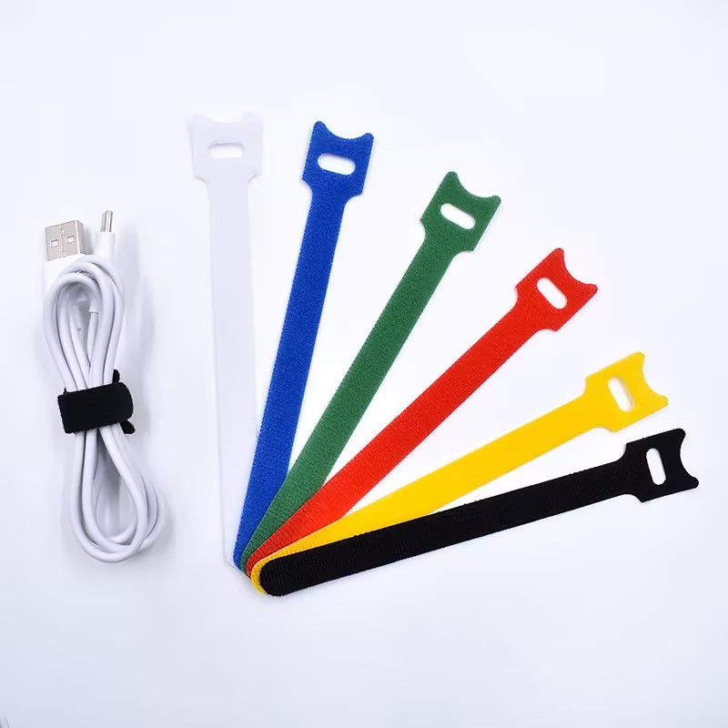Cable Velcro Strap - 10 pçs laços de cabo auto-adesivo