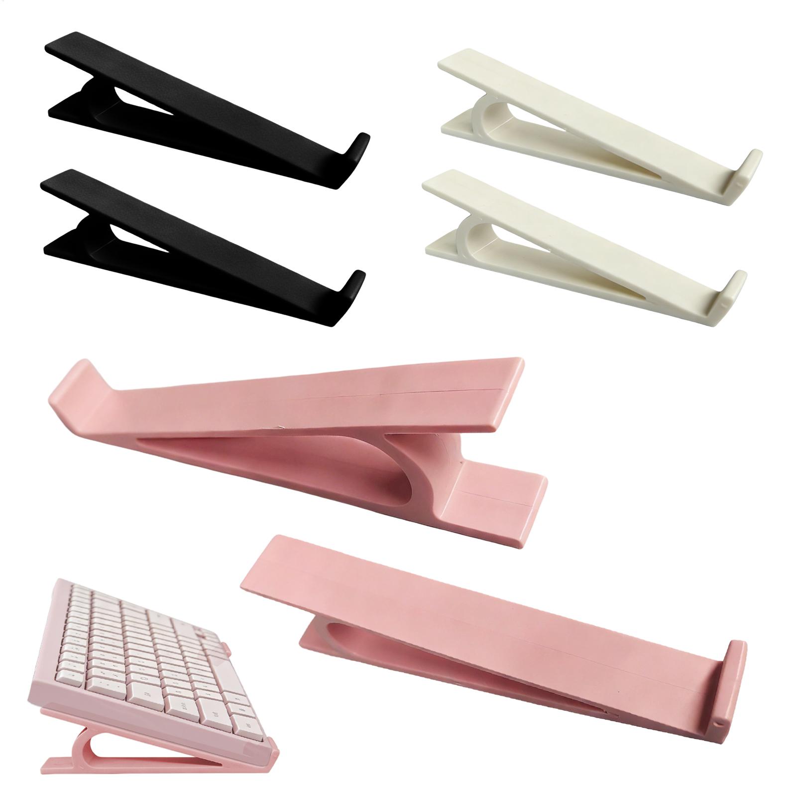 Desk Setup Home Office - Suporte universal para teclado, 2 peças/par,