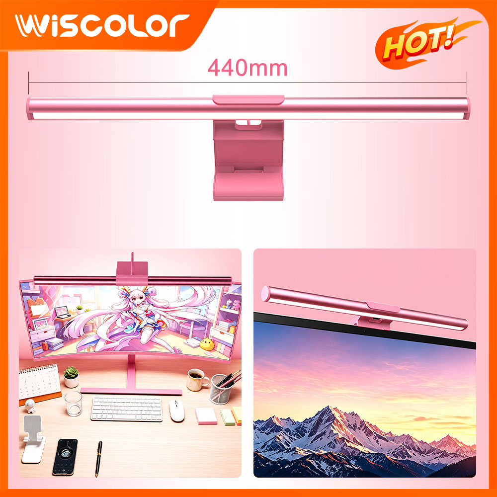 Desk Setup Home Office - Barra de Luz LED para Monitor,