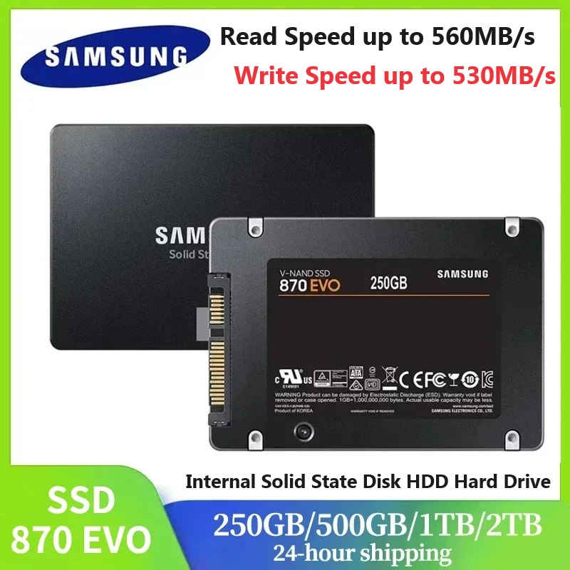 SSD SAMSUNG 870 EVO Disco de E - Samsung Ssd Evo 870 avaliação e preço