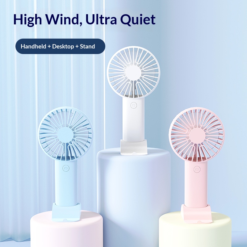 Mini ventilador portátil, vent - Desk Setup Home Office avaliação e preço