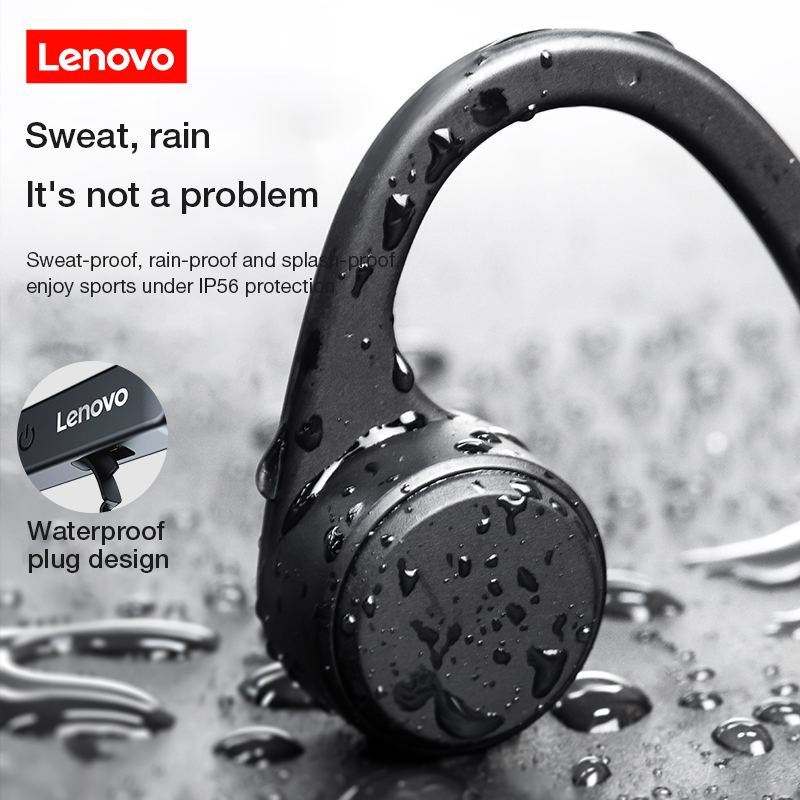 Lenovo x4 condução óssea fones - Desk Hifi Setup avaliação e preço