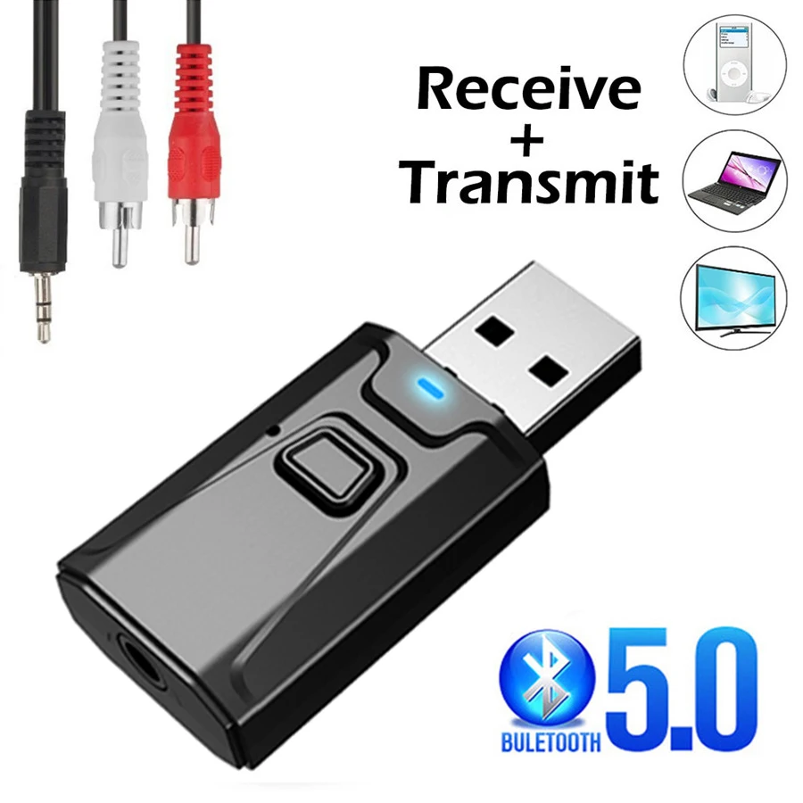 Usb bluetooth 5.0 transmissor  - Desk Hifi Setup avaliação e preço