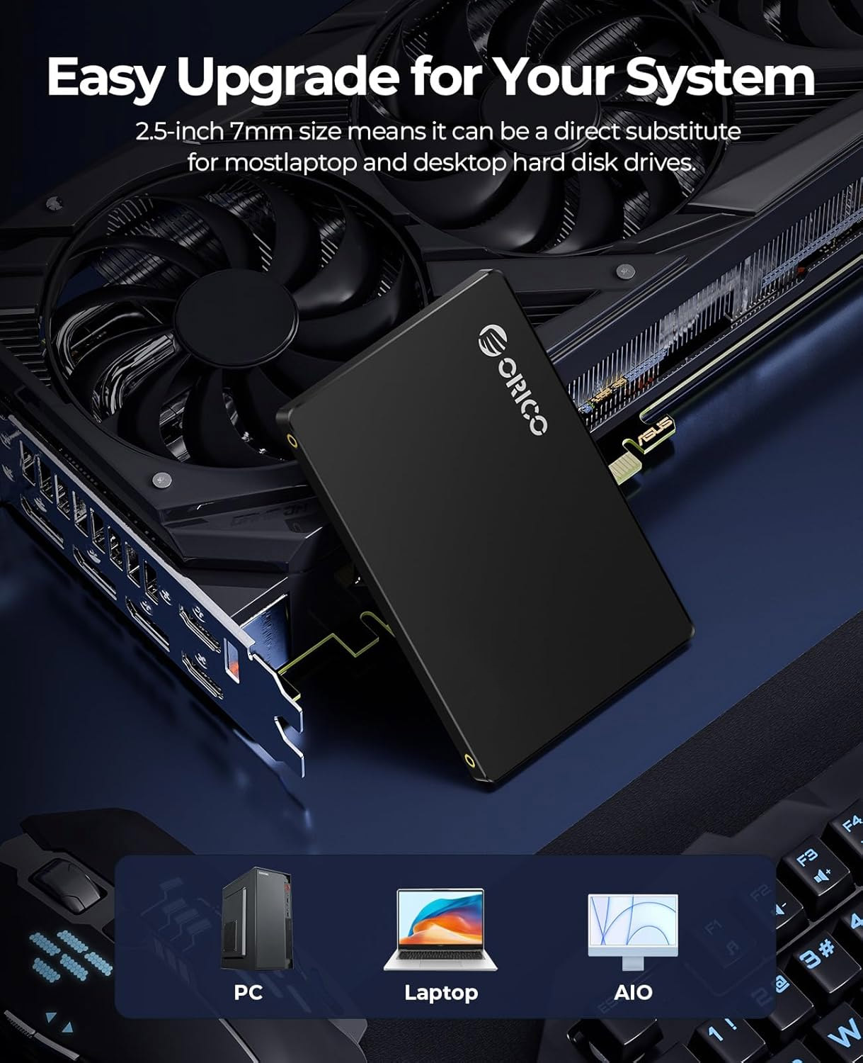 Orico 1tb sata ssd 2.5 Polegad - Samsung Ssd Evo 870 avaliação e preço