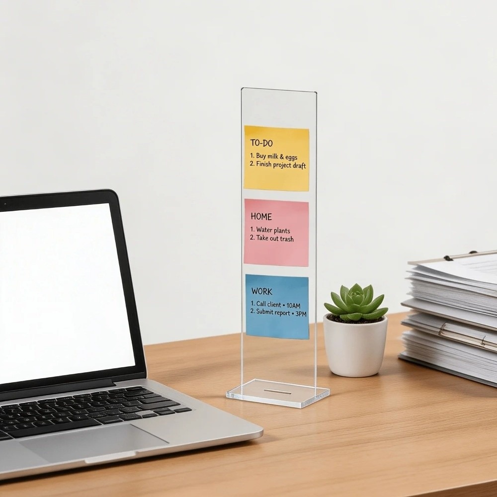 Quadro de Mensagens de Acrílic - Desk Setup Home Office avaliação e preço