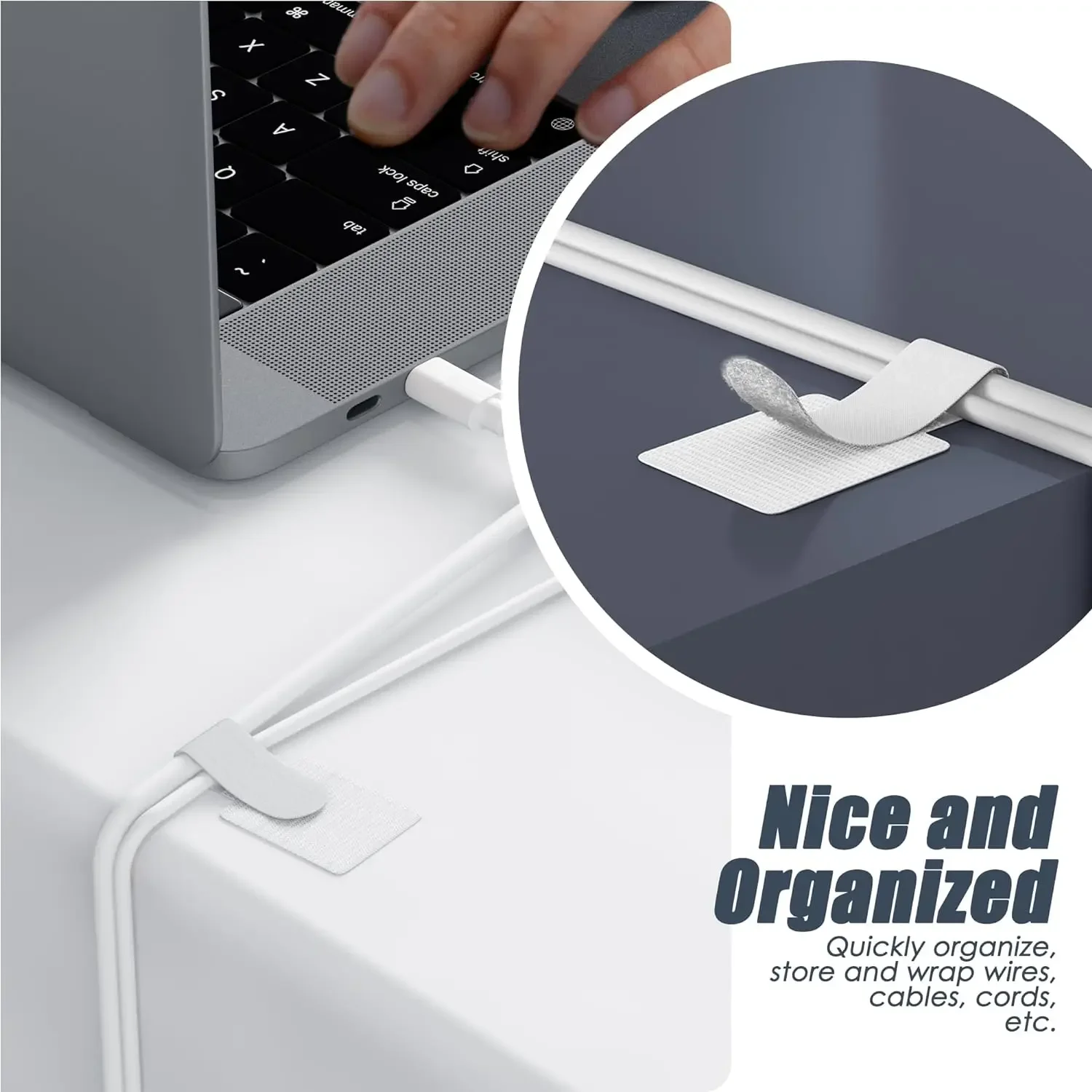 Novos laços de cabo reutilizáv - Cable Velcro Strap avaliação e preço