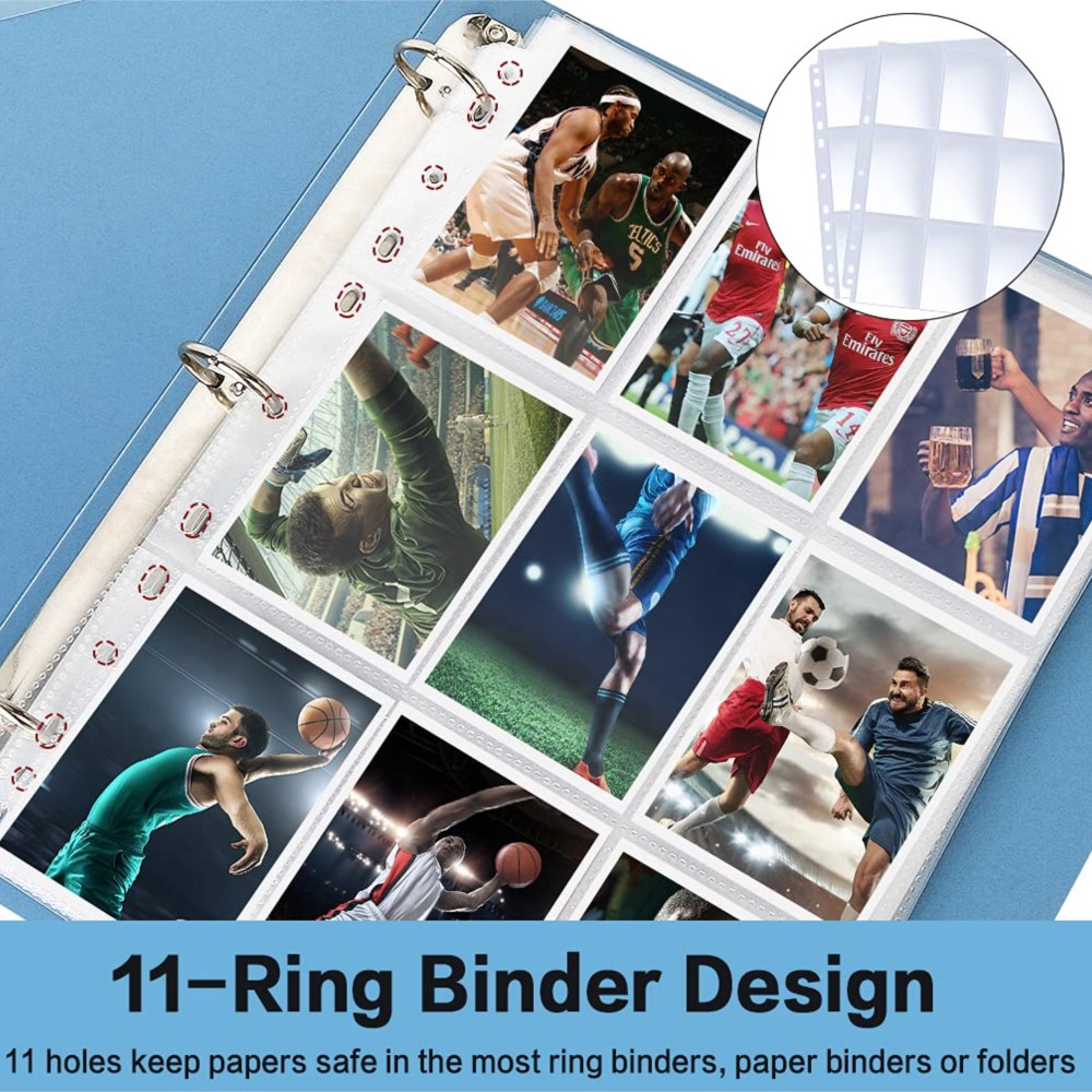 50 Folhas de Protetores de Car - Ring Binder Box avaliação e preço