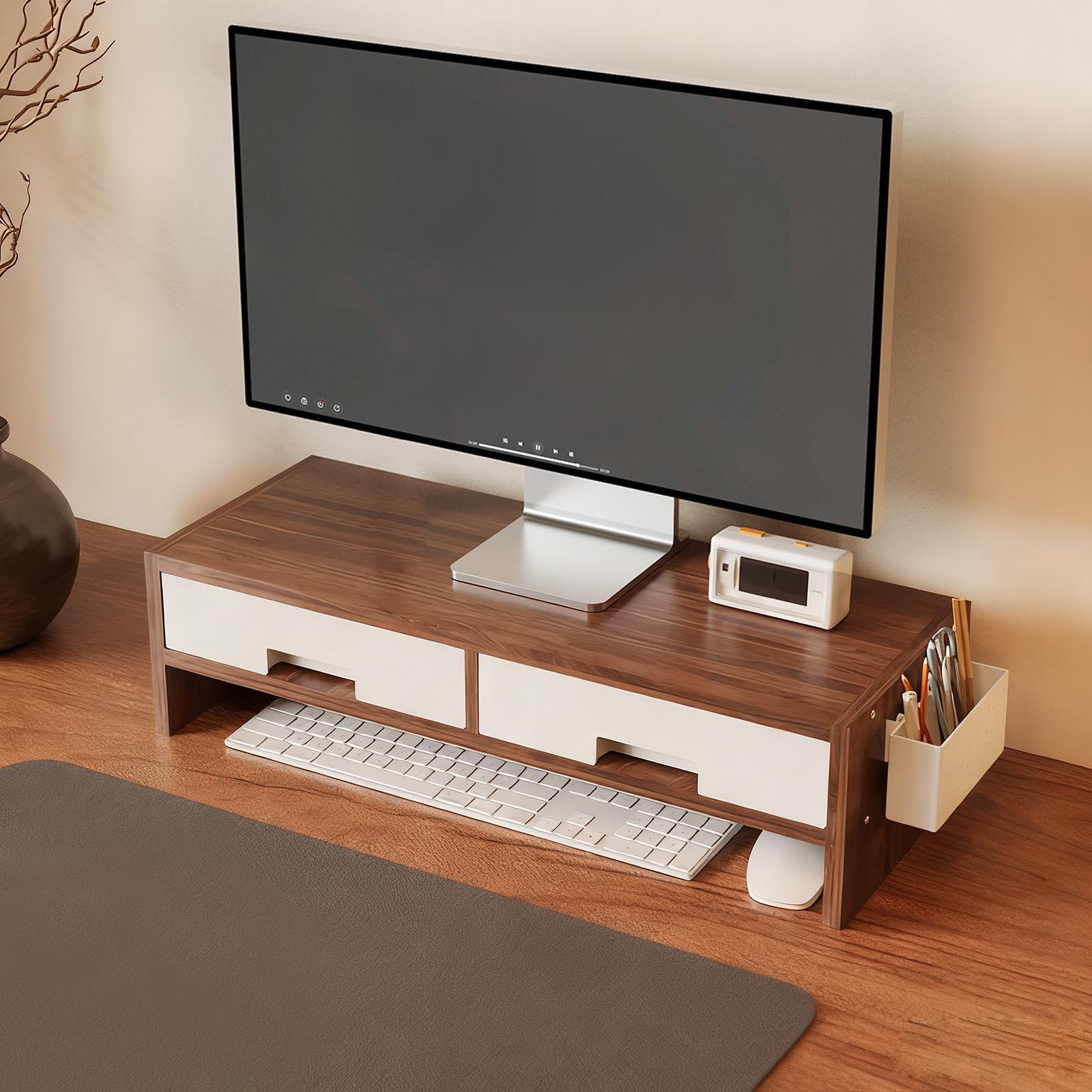 Suporte de monitor de mesa ris - Desk Setup Home Office avaliação e preço