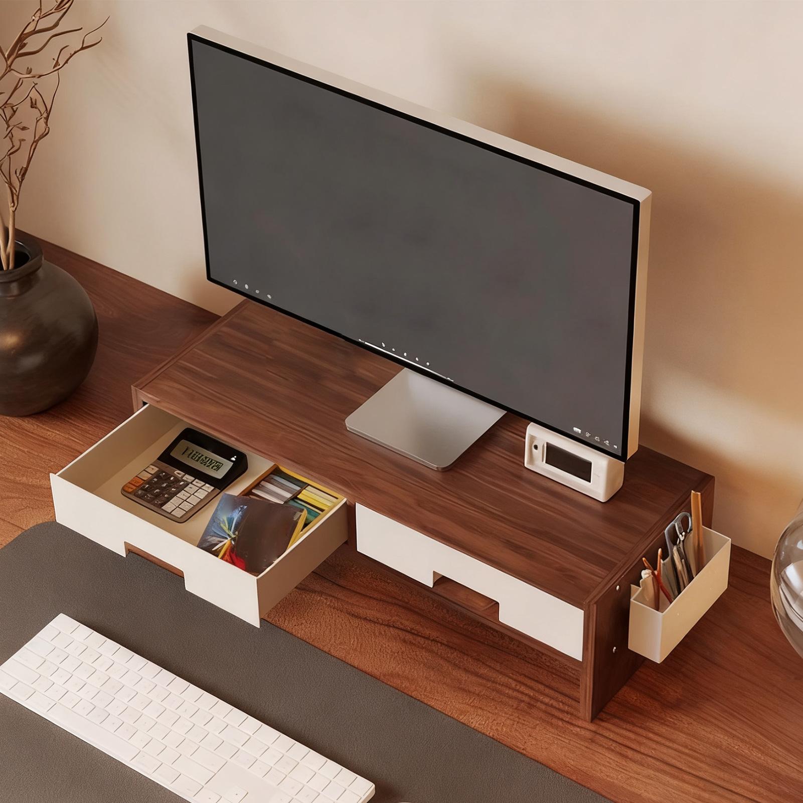 Suporte de monitor de mesa ris - Desk Setup Home Office avaliação e preço