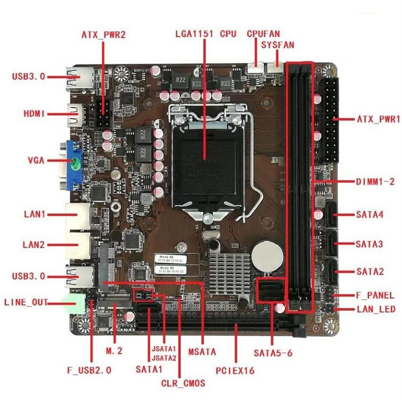 Placa-Mãe Mini-ITX B365 LGA 11 - Desk Hifi Setup avaliação e preço