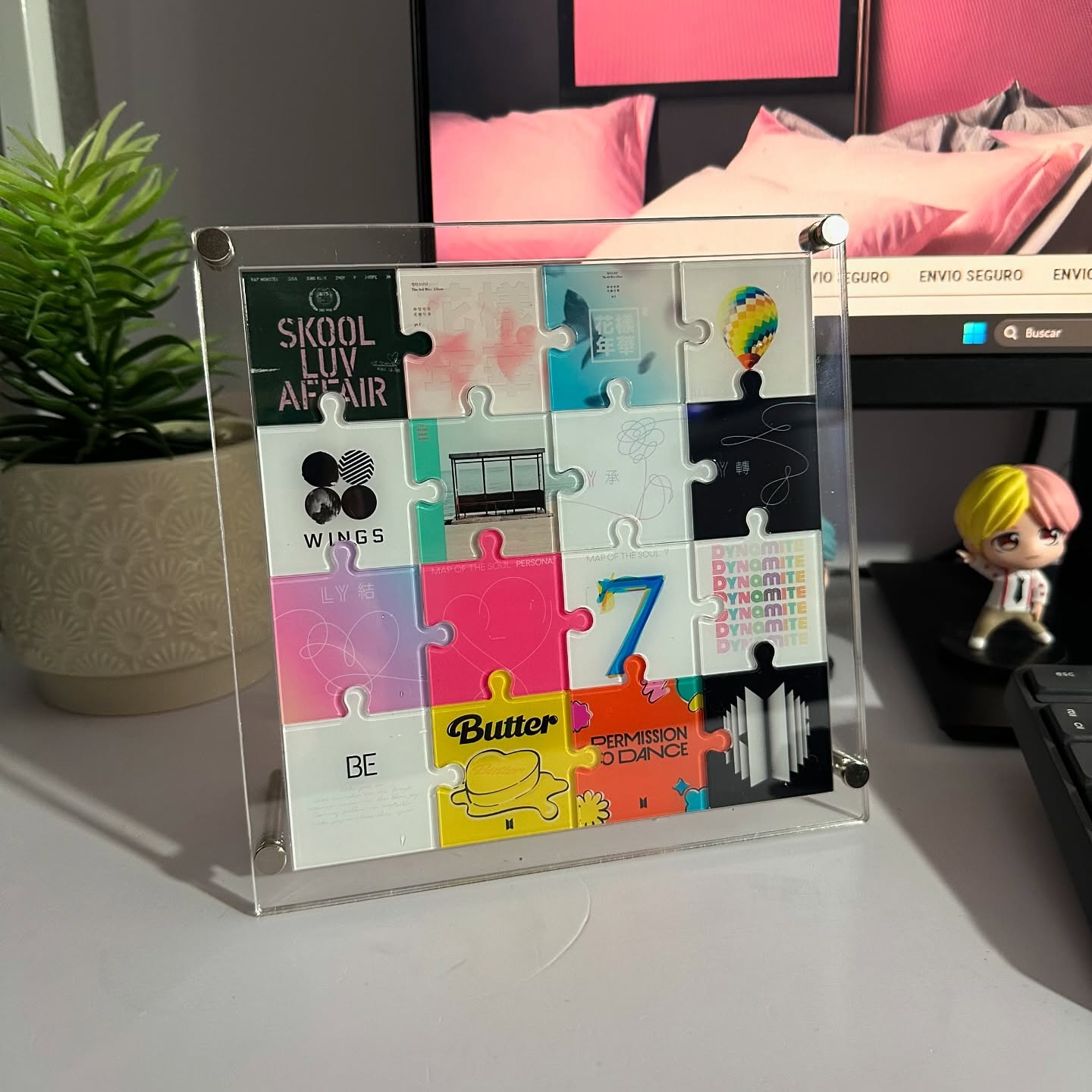 Exibição de quebra-cabeça de a - Desk Setup Home Office avaliação e preço