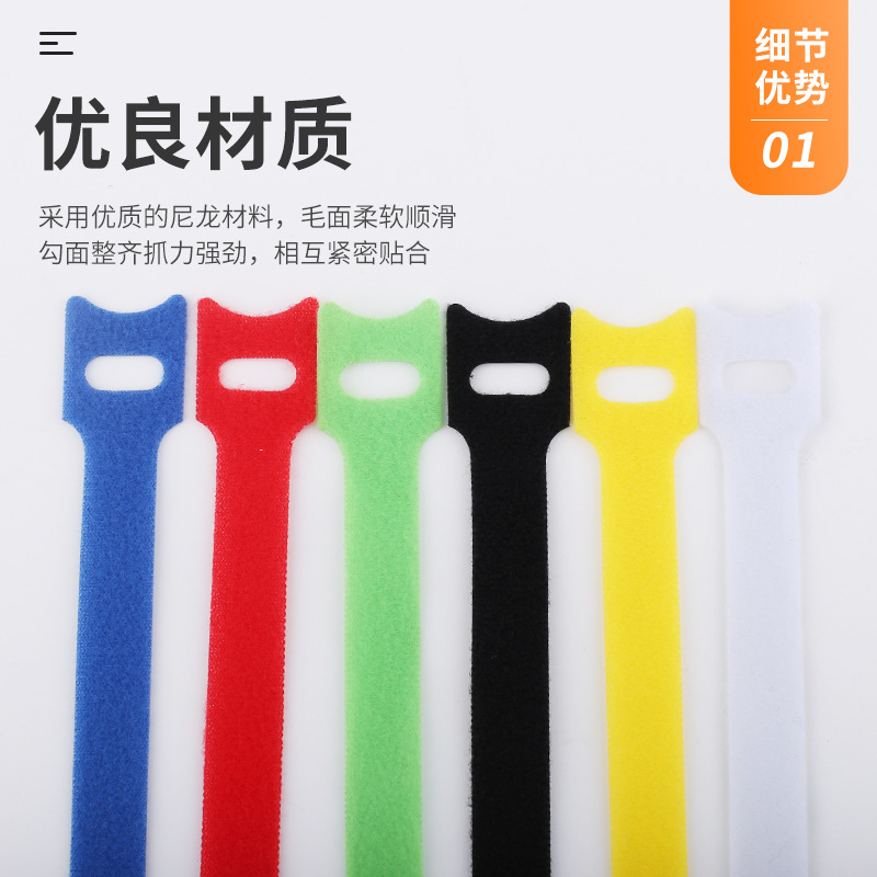 10 peças cabeça de gato em for - Cable Velcro Strap avaliação e preço