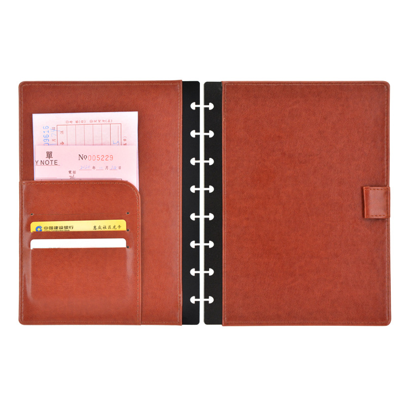 Capa de Couro para Caderno de  - Ring Binder Box avaliação e preço