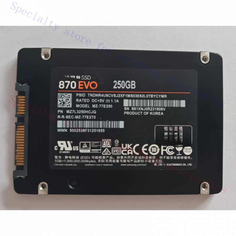 R+ Usado para Samsung SSD 870  - Samsung Ssd Evo 870 avaliação e preço