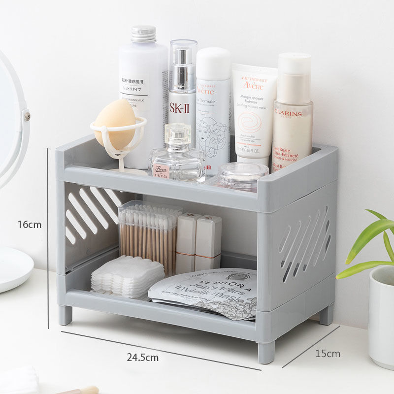 Multi-Layer Desktop Storage Ra - Desk Setup Home Office avaliação e preço
