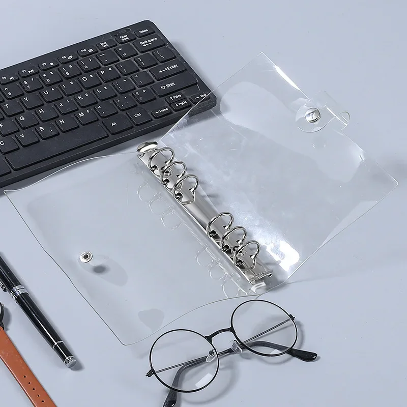 A5 a6 a7 transparente macio pv - Ring Binder Box avaliação e preço