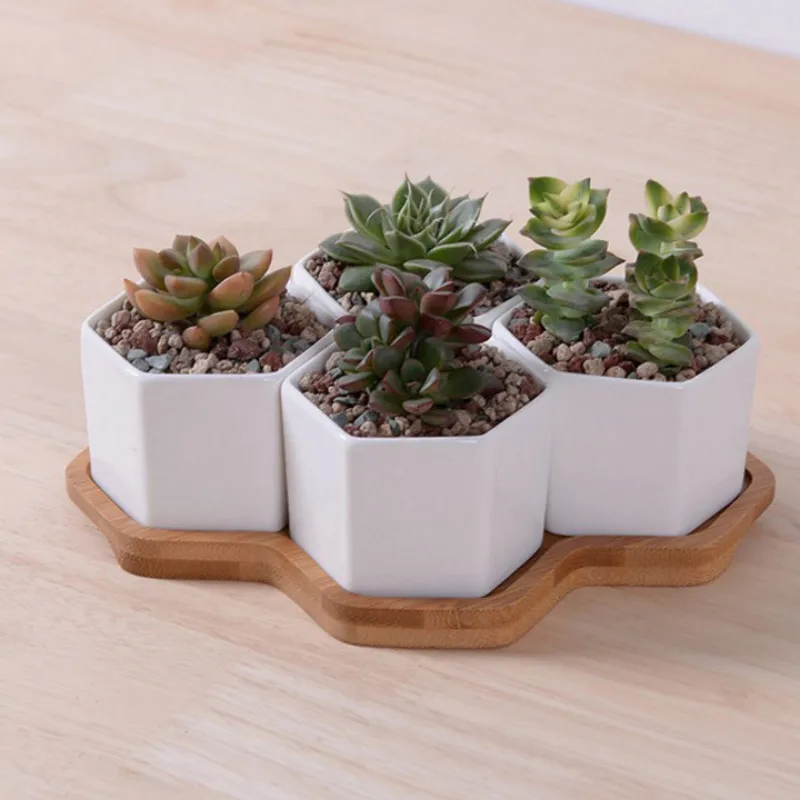 Conjunto de vasos de flores he - Desk Setup White avaliação e preço