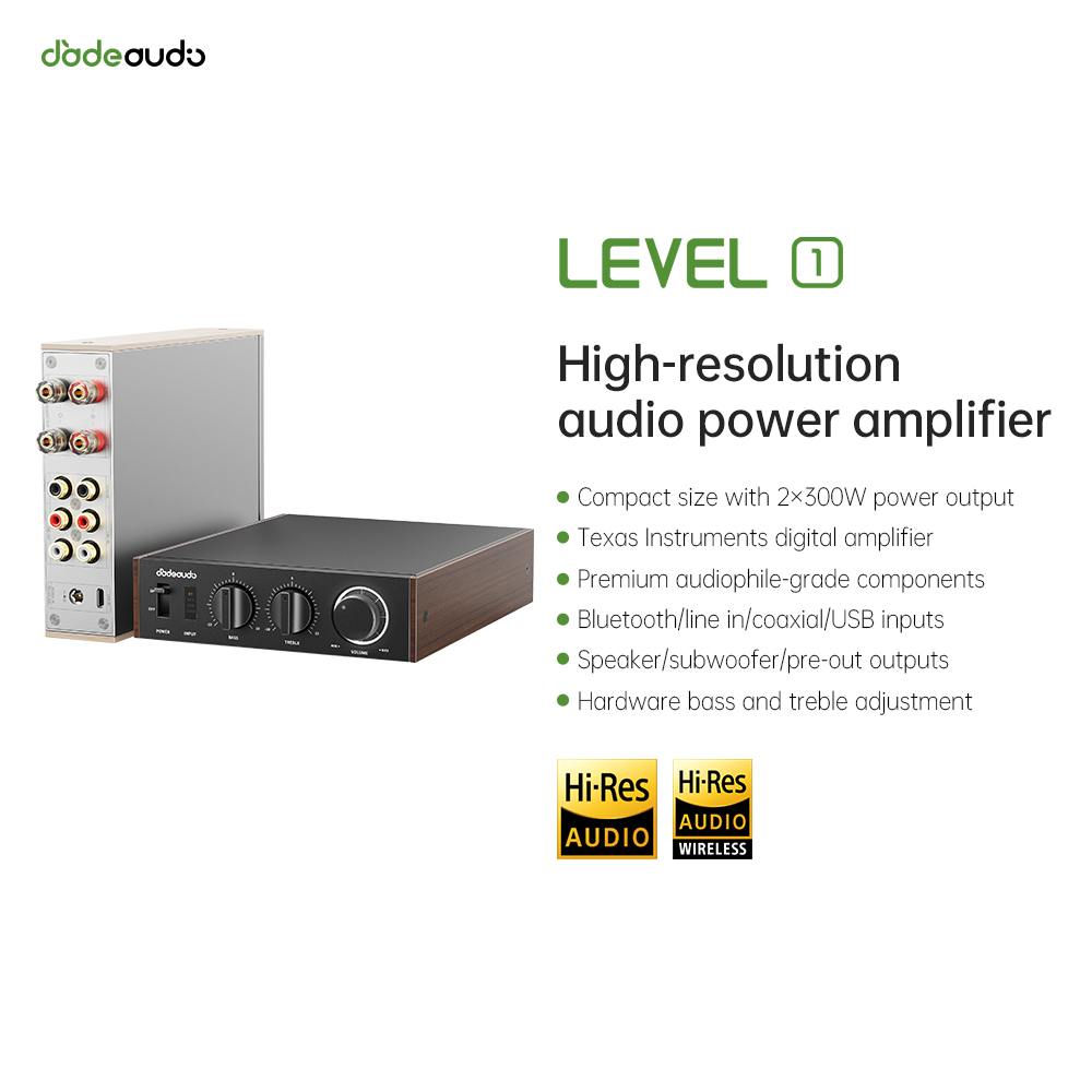 Amplificador HiFi Bluetooth LD - Desk Hifi Setup avaliação e preço
