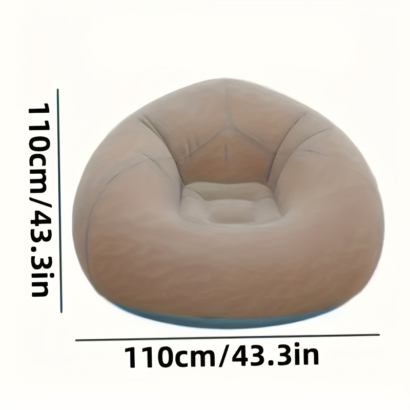 Cadeira inflável flocada do so - Desk Setup Ergonomic avaliação e preço